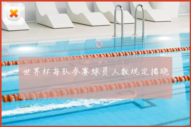世界杯每队参赛球员人数规定揭晓