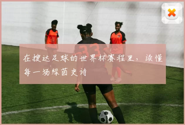 在搜达足球的世界杯赛程里，读懂每一场绿茵史诗