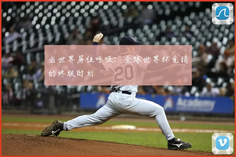 当世界屏住呼吸:全球世界杯竞猜的终极时刻
