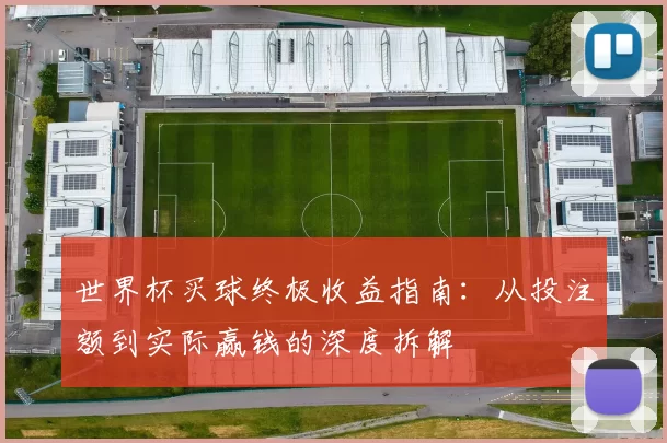 世界杯买球终极收益指南：从投注额到实际赢钱的深度拆解